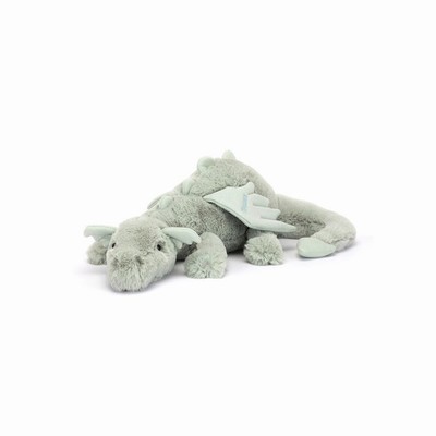 Jellycat Sage Draak Huge | UQ4052197